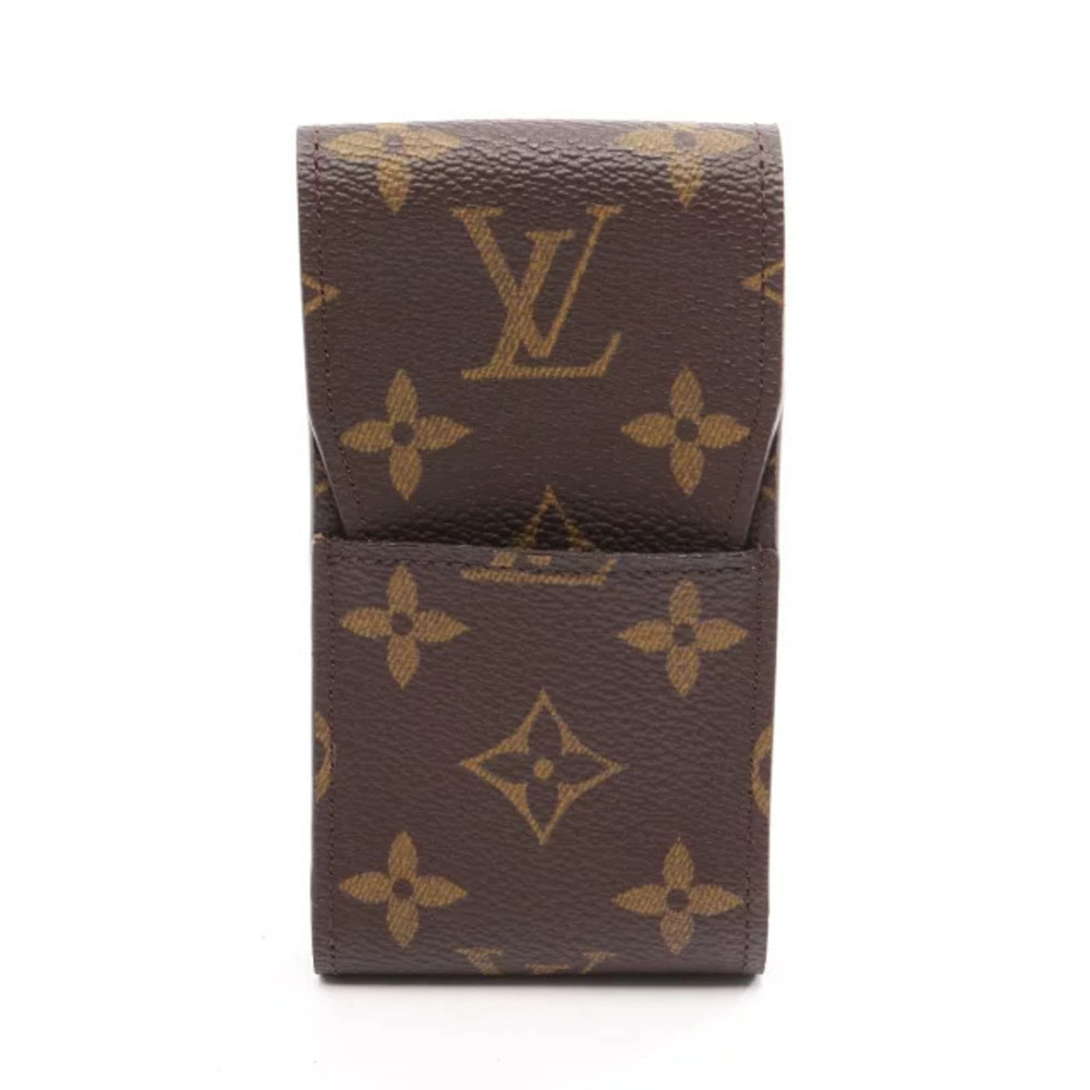 Louis Vuitton Etui Cigarette Monogram Accessory Brown